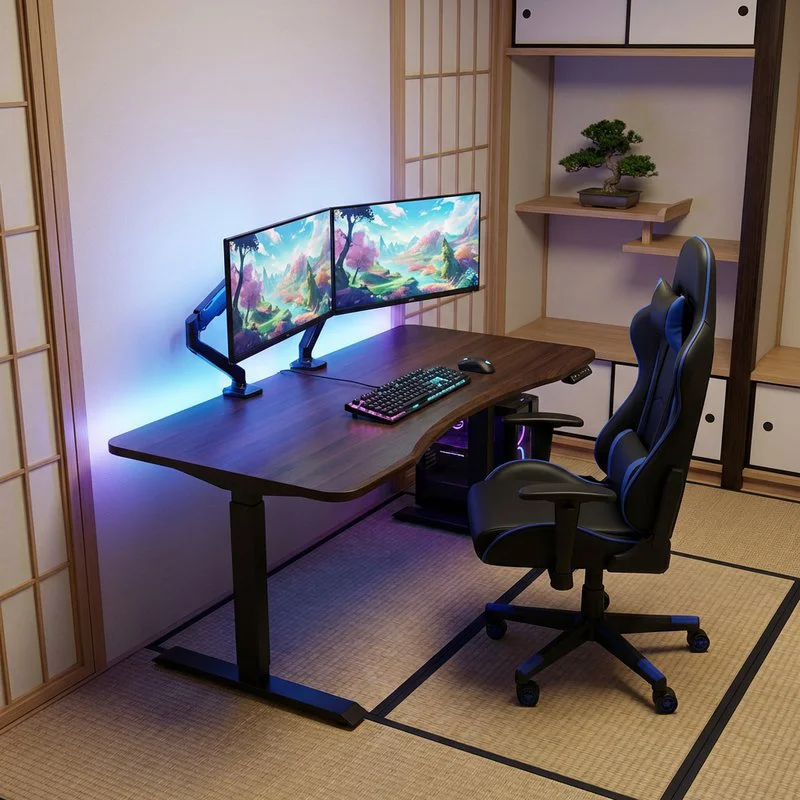 ゲーミングデスク セットアップ例